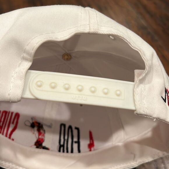 VTG OTTO hat “ 4 for sure “ basketball slam dunk embroidered Bulls Reference - Picture 8 of 8